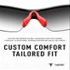 ToughAsNails Red Replacement Nose Pads Pieces for Oakley Radar Range/Radar Pitch/Radar Path/Radar Pace OO9333/Radar XL/Radar Edge Sunglasses view 4