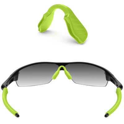 ToughAsNails Green Replacement Nose Pads Pieces for Oakley Radar Range/Radar Pitch/Radar Path/Radar Pace OO9333/Radar XL/Radar Edge Sunglasses
