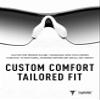 ToughAsNails White Replacement Nose Pads for Oakley Radar Range/Radar Pitch/Radar Path/Radar Pace/Radar XL/Radar Edge view 4