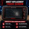 SCREENTRONICS Touch Screen Glass Digitizer Compatible Replacement for Snap-On Solus Edge EESC320 Automotive OBD2 Diagnostic Scanner Repair view 3