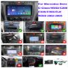 Android 12 Autoradio Radio for Mercedes Benz C-Class W203 C200 C320 C350 CLK W209 2002-2005 Car Stereo Media Player Support Carplay GPS Navigation SWC BT FM WiFi 4G DSP,M6 pro/4+64g/bk view 2