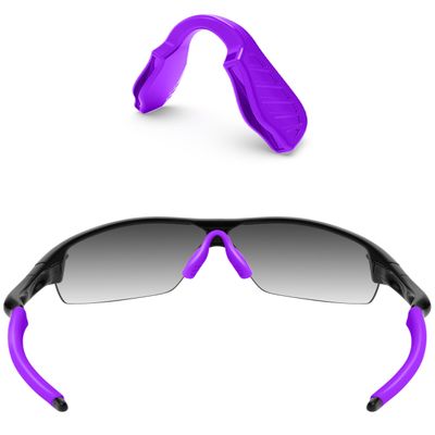 ToughAsNails Purple Replacement Nose Pads Pieces for Oakley Radar Range/Radar Pitch/Radar Path/Radar Pace OO9333/Radar XL/Radar Edge Sunglasses