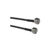 Times Microwave Systems 1m SPO-250 Jumper 4.3-10 Male connectors view 1