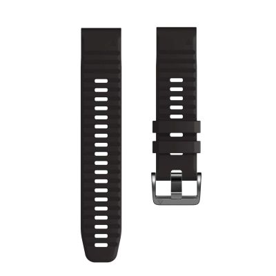GANYUU for Garmin Watch Bands 22mm Width Soft Silicone Replacement Band Dedicated Watch Strap for Garmin Fenix 7/Fenix 5/Fenix 6/Fenix 5 Plus/Fenix 6 Pro/Forerunner 935 945 (Color : Preto, Size : 22