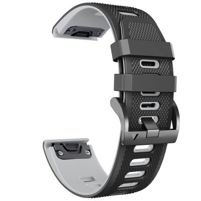 BEDCY 22 26mm Smart Watch Straps for Coros VERTIX 2 Soft Silicone Smartwatch for Garmin Fenix 6 5X 6X Coros Wrist Band Bracelet (Color : 5, Size : 26mm Width)