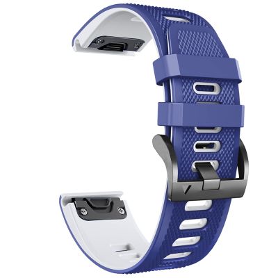 BEDCY 22 26mm Smart Watch Straps for Coros VERTIX 2 Soft Silicone Smartwatch for Garmin Fenix 6 5X 6X Coros Wrist Band Bracelet (Color : 10, Size : 26mm Coros VERTIX 2)