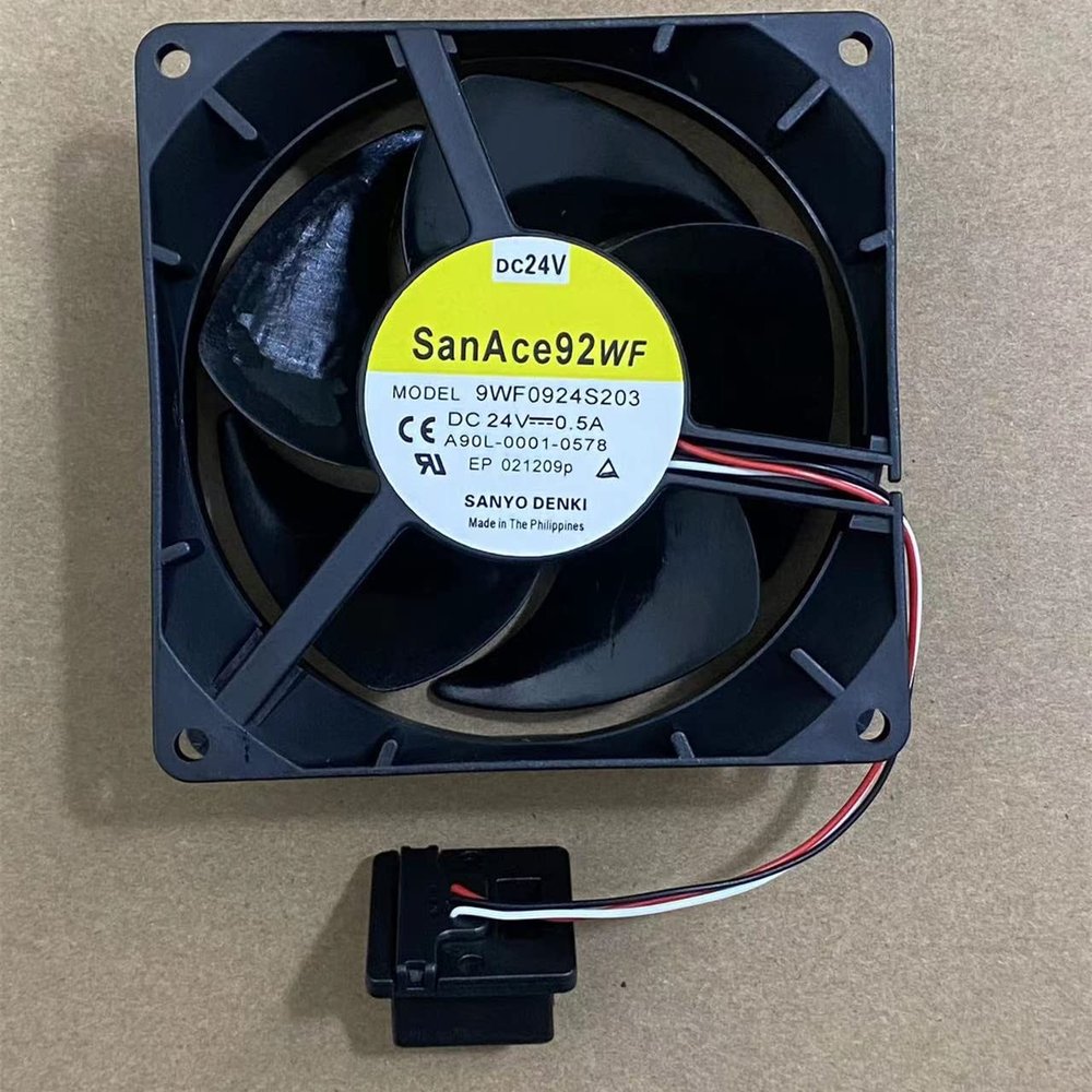 1 PCS 9WF0924S203 DC24V 0.5A 929232mm Cooling Fan