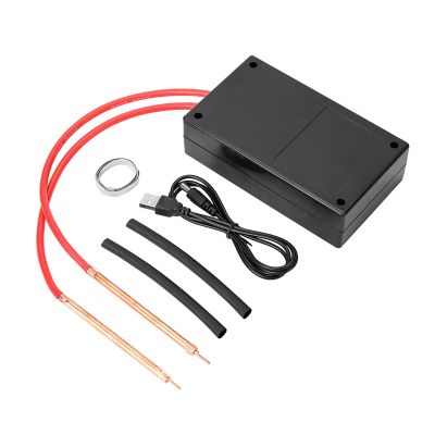 PROPFE Spot Welder Portable 6 Gears Adjustable Mini Spot Welding Machine for 18650 Battery Spot Welder Spot Welding Machine Tool Kit (Color : Rust red)