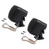 FERCAISH 2 Pcs 500W Car Speaker, TP-004A High Power Stereo Car Tweeter, Vertical Round Easy to Install Speakers for Surface Mounting on Car Truck and Boat view 1