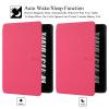 Artyond Case for All-New Kindle 2022 Release, Lightweight Slim Durable Premium PU Leather Folio Cover with Auto Sleep Wake Function Case for All-New Kindle (6" 11th Generation 2022 Release), Rose view 3
