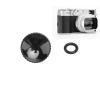 Brass Concave Shutter Release Button Rubber Ring for Fujifilm for Leica for Nikon for Sony view 3