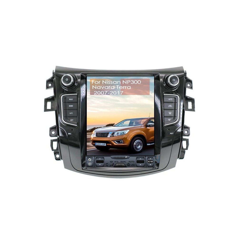 MOOKAKA Android 11 Wireless Carplay Tesla Style Car Stereo for Nissan NP300 Terra Navara 2014-2019,GPS Navigation Head Unit with Bluetooth DSP 4G Multimedia Car DVD Player