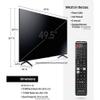 SAMSUNG 50" TU690T Crystal UHD 4K HDR Tizen Smart TV UN50TU690TF 2022 view 4
