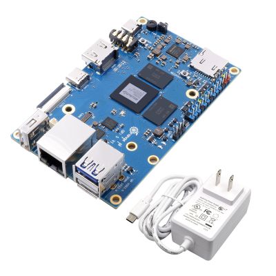 Orange Pi 5 16GB Rockchip RK3588S 8 Core 64 Bit Single Board Computer, 2.4GHz Frequency 8K Video Decoding Open Source Board Mini PC Run Orange Pi OS,Android12,Debian11 (Pi 5 16GB+5V4A TypeC Supply)