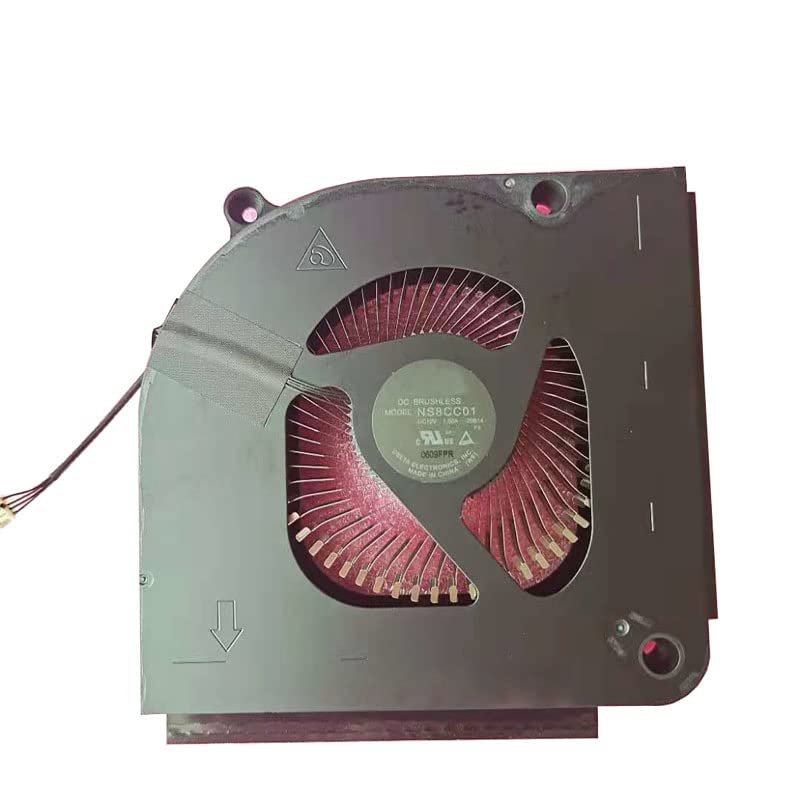 Laptop GPU Fan for ACER Predator Helios 700 PH717-71 NS8CC01 20B14 PH717-71-92A7 N17Q11 NS8CC01-20B14 N17Q11 PH717-71-75RX PH717-71-95Q9 PH717-71-7091 DC12V 1.00A