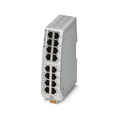 1pcs 100%New Phoenix Ultra-Thin Industrial Switch FL Switch 1016N 1085255 16/RJ45 10/100Mbps