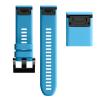 COOVS 22 26mm Quickfit Silicone Watch Straps for Garmin Fenix 7 7X 7s Easyfit Wrist Band Wristbands (Color : Sky Blue, Size : 22mm Fenix 7) view 1