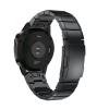 COOVS 22 26mm Stainless Steel Quick Release Watchband Wrist Strap for Garmin Fenix 6X 6 Pro 5X 5 Plus 3HR D2 Delta PX EasyFit Bracelet (Color : C, Size : 26mm D2 Delta PX) view 3