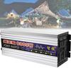 1000W/2000W/3000W/4000W/5000W/6000W/8000W Pure Sine Wave Power Inverter 12V 24V 48V 60V DC to 110V 230V AC Car Plug Inverter Adapter Power Converter with 2 AC Outlets Car Charger,8000W-24Vto220V view 1