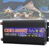 1000W/2000W/3000W/4000W/5000W/6000W/8000W Pure Sine Wave Power Inverter 12V 24V 48V 60V DC to 110V 230V AC Car Plug Inverter Adapter Power Converter with 2 AC Outlets Car Charger,4000W-60Vto220V view 1