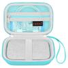 Canboc Carrying Case for HP Sprocket 2x3 Instant Smartphone Printer, Wireless Mobile Photo Printer, Zipper Mesh Bag fits Photo Paper Cable, Green view 1
