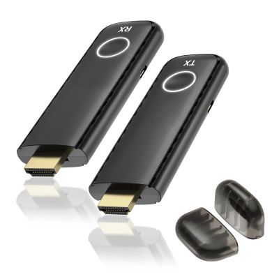 MT-VIKI Wireless HDMI Transmitter and Receiver - 100ft/30m, 4K Decode, 1080P Output, 2.4G/5G Portable, Plug&Play for Streaming Video and Audio to Monitor from Laptop/TV Box