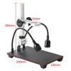 RADHAX Microscope Kit 4K 48MP Digital Video Microscope Camera, 1X-130X Zoom Mount Lens with Light Microscope Lens Adapters (Color : A) view 3