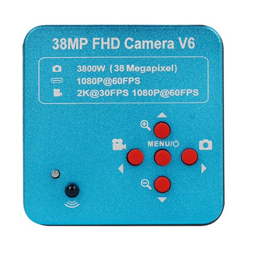 RADHAX Microscope Kit 38MP Electronic Microscope Camera USB Digital Laboratory Industrial HD Biological Stereo Camera Microscope Lens Adapters (Color : HDMI3860 38MP)