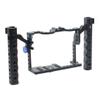 FEICHAO Protective Housing Case Handle Grip Rugged Cage Compatible with GH3/GH4 DSLR Camera Photography Accessories (+Hot Shoe Handle Adapter) view 3