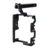 FEICHAO Protective Housing Case Handle Grip Rugged Cage Compatible with GH3/GH4 DSLR Camera Photography Accessories (+Hot Shoe Handle Adapter) view 4