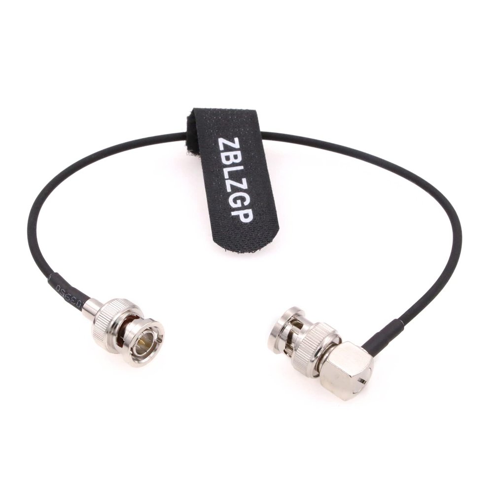 ZBLZGP 3G HD SDI Cable RG174 75Ohm BNC Male to BNC Male Extension Cable for CCTV DVR RF Camera Coax 30cm