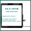 for iPad 9th Gen Generation Touch Screen for iPad 9 A2602 Screen Replacement for iPad 10.2 2021 Digitizer A2603 A2604 A2605 Glass Sensor Panel (with Home Button) (Black) view 2