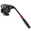 NEEWER Video Tripod Fluid Head with Quick Release Plate, Telescopic Handle & Panorama Scaled Base (55mm), Max Load 13.2lb/6kg, Heavy Duty for DSLR Video Cameras, GM001 view 1