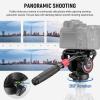 NEEWER Video Tripod Fluid Head with Quick Release Plate, Telescopic Handle & Panorama Scaled Base (55mm), Max Load 13.2lb/6kg, Heavy Duty for DSLR Video Cameras, GM001 view 4