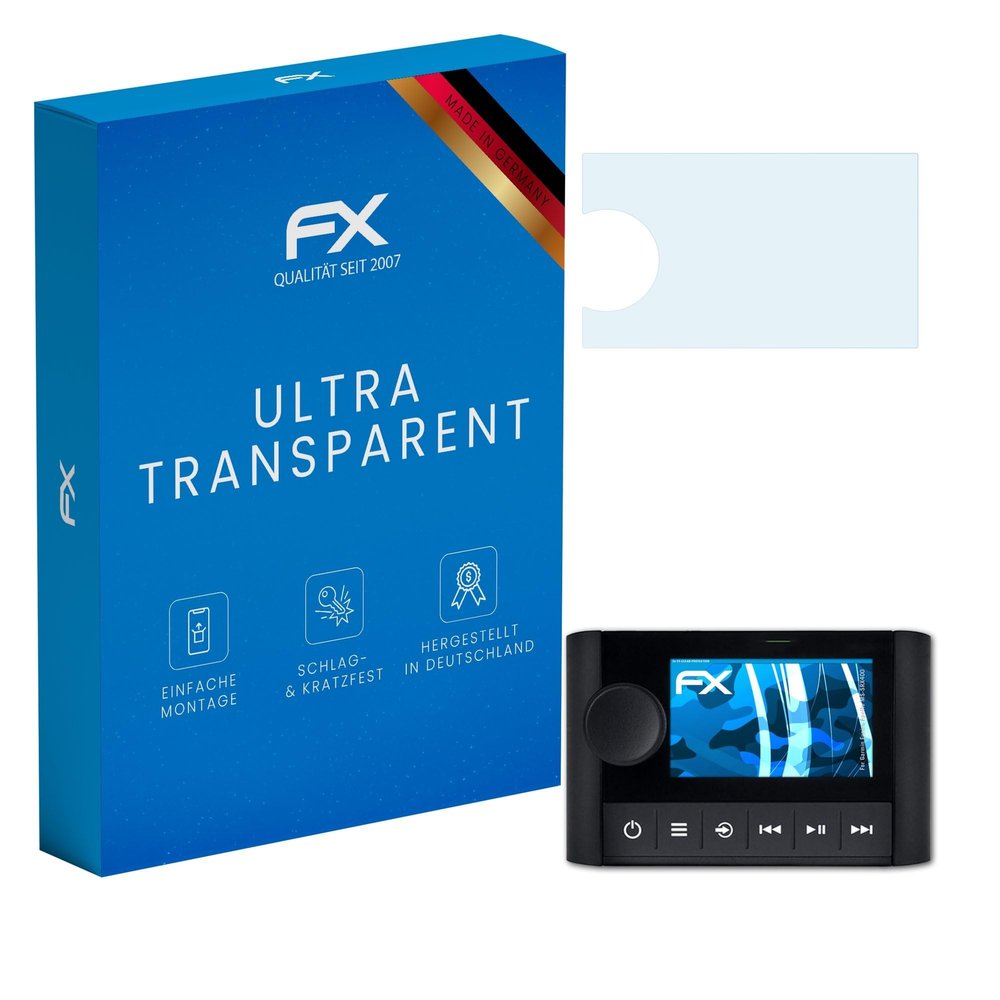 atFoliX Screen Protection Film compatible with Garmin Fusion Apollo MS-SRX400 Screen Protector, ultra-clear FX Protective Film (3X)