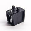 30PCS RJ11 Socket 2P2C Unshielded Connector Through Hole Black Shell view 1
