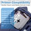 21 White + 4 Color Compatible with Brother PTouch Label Maker Tape Refill 12mm 0.47 M Tape M-K231 M-K231S M231 MK231 M-231 for Brother PTouch PTM95 PT-65 PT-70 PT-70bm PT-45 More view 2