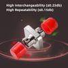 GwliUni 50 Pcs FC to FC Coupler Fiber Optic Adapter, Simplex Connecting Converter Square Type view 2