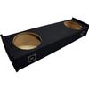 KICKER 10C12-4 Compatible with Ford F-150 97-99 Extended Cab Dual 12" Loaded C12 Sub Box (10C12-4) view 1
