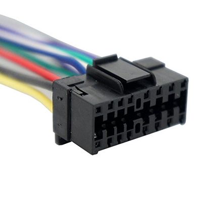 Harmony Audio HA-JVC16A Compatible with JVC KD-G340 Aftermarket Stereo Radio Receiver Replacement Wire Harness Cable