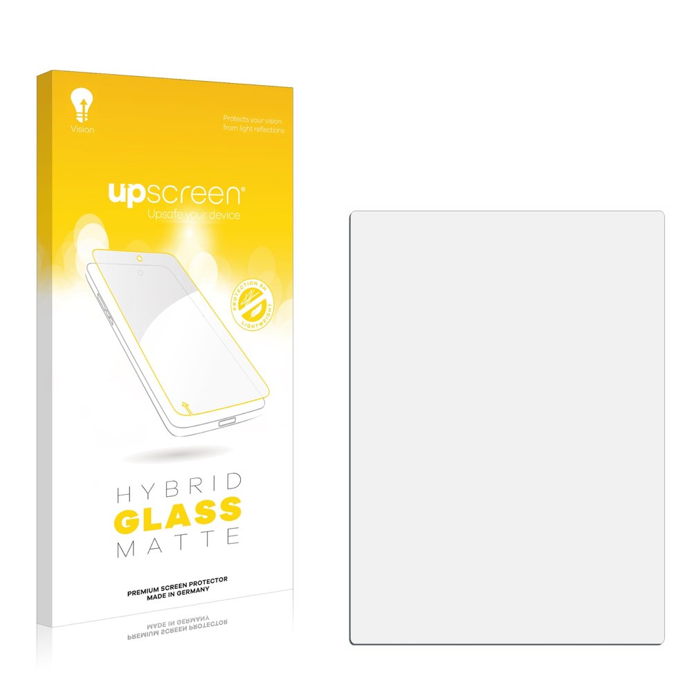 upscreen Matte Screen Protector Glass Film for Standard sizes with 3.48 inch (8.9 cm) [51.1 mm x 71.1 mm, 3:2] - Anti-Glare, 9H Glass Protection