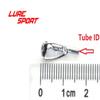 LureSport LG4 LG5 Top Guide 50pcs in Box Silver Steel Frame LS Ring Rod Building Component Repair DIY Accessory view 2