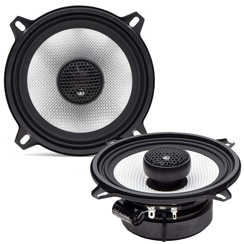 DD Audio D-X5.25B 5.25" 210W 2-Way Coaxial Car Speakers