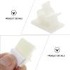 Zerodeko 1set Self-Adhesive Cable Organizers Wire Clips for Desktop Management for Earphones Chargers and More Strong Adhesive for Secure Placement view 2