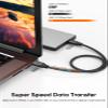 CableCreation 8K HDMI USB C Hub Bundle with Short USB to USB C Cable 1.6FT view 2