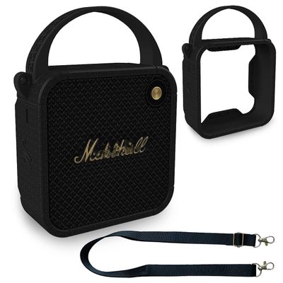JCHPINE Silicone Cover Case for Marshall Willen Portable Bluetooth Speaker, Protective Skin Cover for Marshall Willen Portable Speaker Accessories(Only Case)