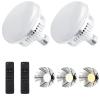 Skytex 2Pack 135W Photography Light Bulb Dimmable Tricolor LED Bulbs 2700-6400K Colour Temperatures Softbox Bulb in E27 Socket for Photography Photo Video Studio Lighting view 1