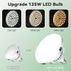 Skytex 2Pack 135W Photography Light Bulb Dimmable Tricolor LED Bulbs 2700-6400K Colour Temperatures Softbox Bulb in E27 Socket for Photography Photo Video Studio Lighting view 2