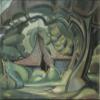 Ivon Hitchens : Curved Barn : 1922 : Archival Quality Art Print view 1