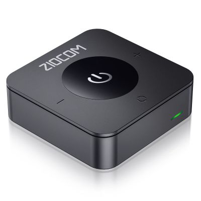 ZIOCOM Bluetooth Transmitter for TV, Wireless Bluetooth Adapter for TV/PC/Speaker/Home Stereo (Optical, 3.5mm Aux, RCA), Pairs 2 Devices Simultaneously